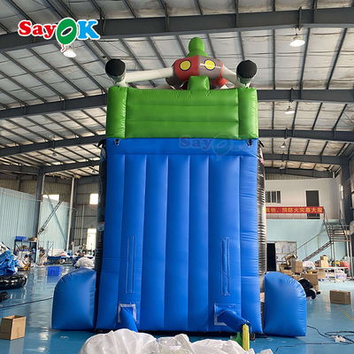 Commercial Inflatable Slide Anti Ruptured PVC Tarpaulin Inflatable Bouncer Slide For Amusement Park