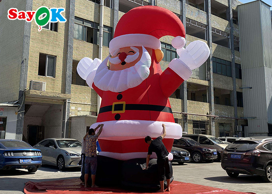 Large Inflatable Santa Claus blow up Xmas Decoration For Outdoor Activity