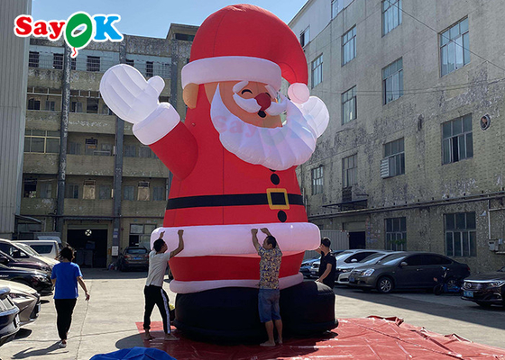 Large Inflatable Santa Claus blow up Xmas Decoration For Outdoor Activity