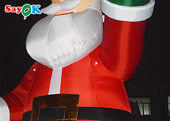 5m Christmas Inflatable Santa Blow Up Yard Decorations For Holiday Celebrate