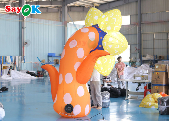 3m Inflatable Sunflower For Weekend Crazy Party Wedding Decoration