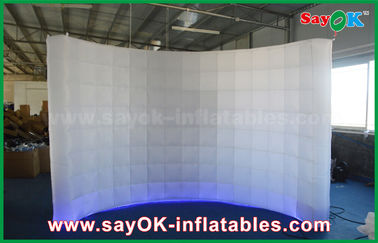 Inflatable Photo Studio White Lingting Inflatable Photo Booth With Bottom Light For Rental 3x2m