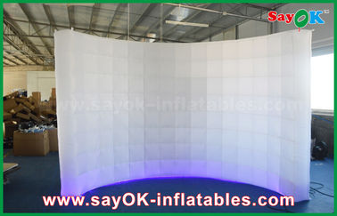 Inflatable Photo Studio White Lingting Inflatable Photo Booth With Bottom Light For Rental 3x2m