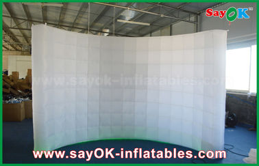 Inflatable Photo Studio White Lingting Inflatable Photo Booth With Bottom Light For Rental 3x2m