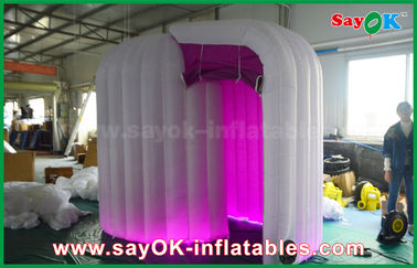 Inflatable Photo Studio Purple Color Dome Inflatable Igloo Tent , Inflatable Photobooth 3mLx2mWx2.3mH