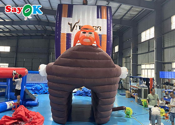 Large Inflatable Tent 210D Oxford Pirate Ship Theme Inflatable Tunnel For Advertising