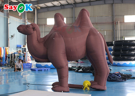 190T Oxford Cloth 3m Inflatable Camel Model For Party Decoration