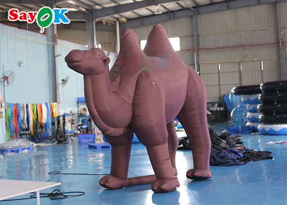 190T Oxford Cloth 3m Inflatable Camel Model For Party Decoration