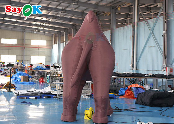 190T Oxford Cloth 3m Inflatable Camel Model For Party Decoration