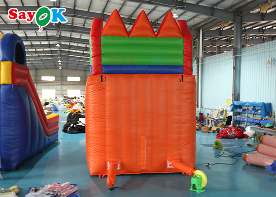 Inflatable Water Slide Clearance Anti UV Water Resistant Big Inflatable Bouncer Slide For Playground