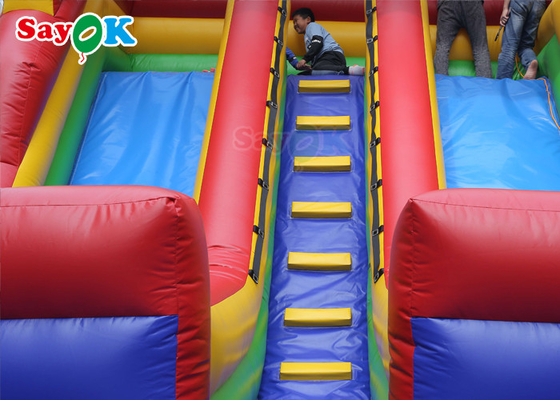 Outdoor Inflatable Slide Simple PVC Inflatable Bouncer Slide Blow Up Double Dry Slide Inflatable Slide For Kids