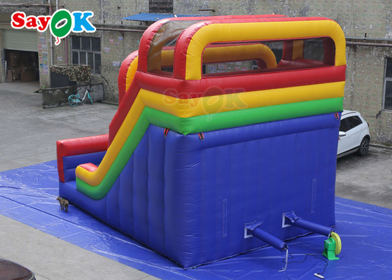 Outdoor Inflatable Slide Simple PVC Inflatable Bouncer Slide Blow Up Double Dry Slide Inflatable Slide For Kids