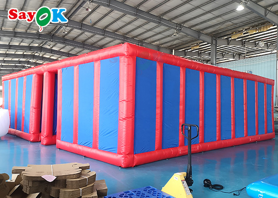 9m 27ft  Inflatable Sports Games Outdoor Obstacle Course Blow Up Maze Inflatable Games For Kids