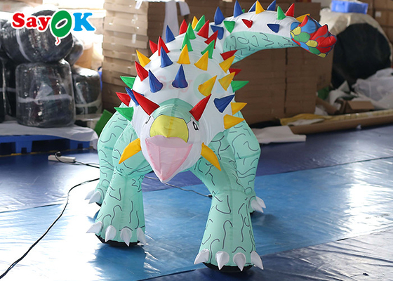 Commercial Inflatable Animals Cartoon Inflatable Dinosaur Model For Kids Customized Size