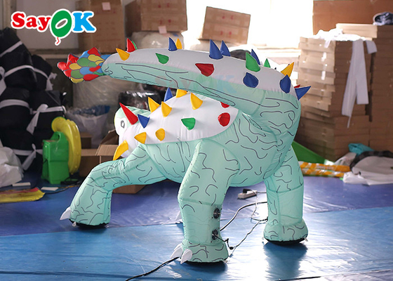 Commercial Inflatable Animals Cartoon Inflatable Dinosaur Model For Kids Customized Size