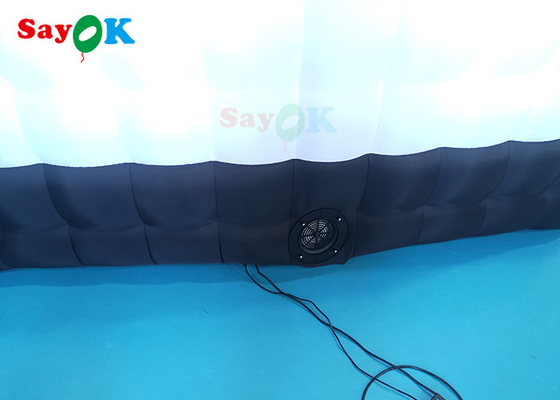 Inflatable Tent Camping SGS Inflatable Photo Booth Tent 360 Degree Photo Video Booth With LED Light