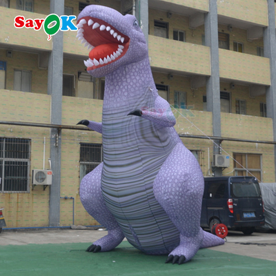 Event Oxford Cloth Inflatable Cartoon Inflatable Christmas Dinosaur Advertisement Model