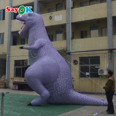 Event Oxford Cloth Inflatable Cartoon Inflatable Christmas Dinosaur Advertisement Model