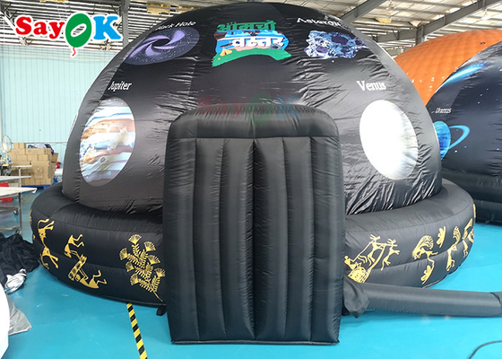 Portable Inflatable Planetarium With Printed Pattern Inflatable Star Dome Tent