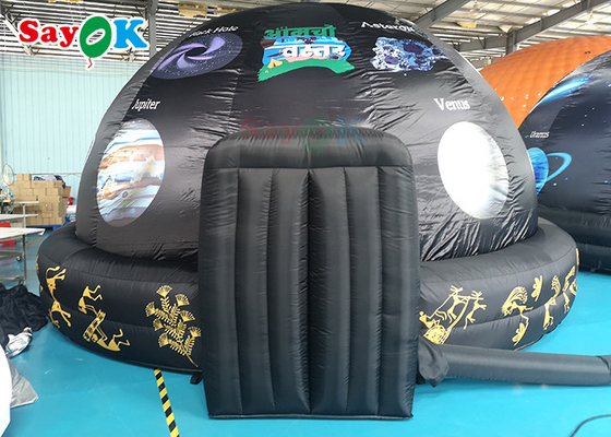 Portable Inflatable Planetarium With Printed Pattern Inflatable Star Dome Tent