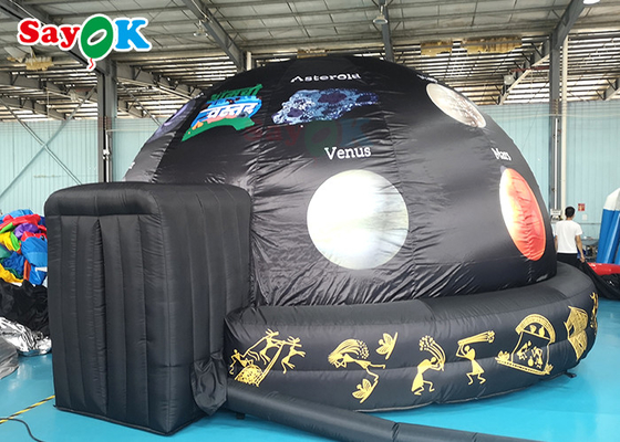 Portable Inflatable Planetarium With Printed Pattern Inflatable Star Dome Tent