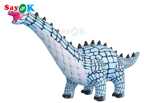 Giant Attractive Green Inflatable Dinosaur Model Advertising In Party Events Blow Up Cartoon Characters