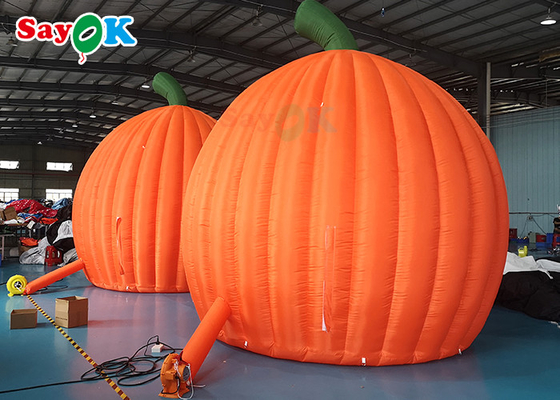 Inflatable Lawn Tent Quick Expansion 4m Pumpkin Inflatable Air Tent Dome Type For Event