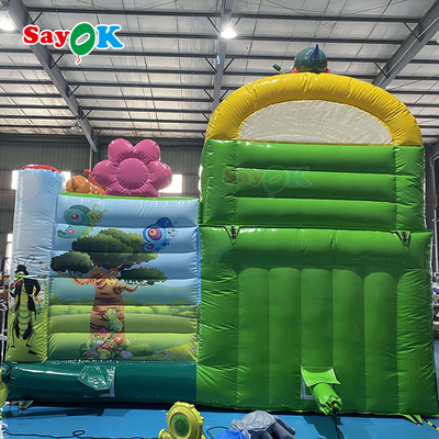 Insect Paradise Inflatable Bounce Slide Combo Jumping Castle For Amusement Park