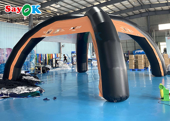 Family Air Tent Custom PVC 7x4m Inflatable Air Tent Support Structure Blow Up Spider Tent