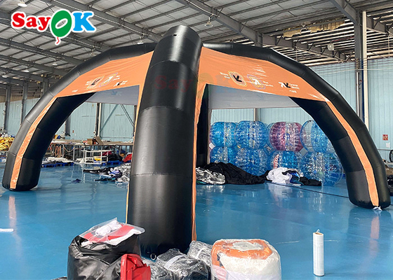 Custom PVC 7x4m Inflatable Air Tent Support Structure Blow Up Spider Tent