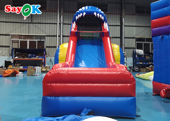 Inflatable Jumping Bouncer Commercial Inflatable Slides Pastel Rotating Obstacles Game Inflatable Water Slides For Kids