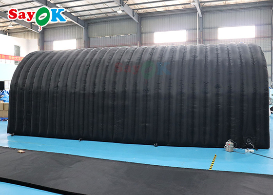 Go Outdoors Air Tent 210D Oxford  Black Inflatable Tunnel Tent Multi Function For Activities Exhibitions