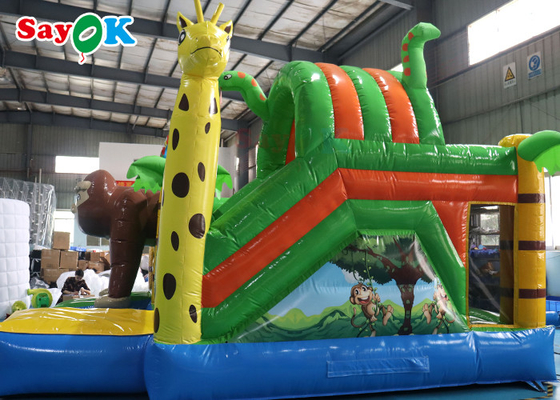 0.5mm PVC Inflatable Bounce Slide Jumping House Fire Retardant