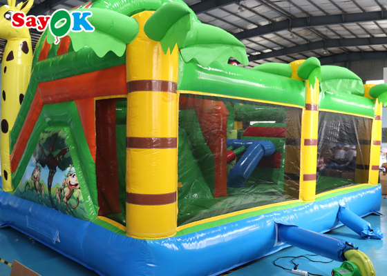 0.5mm PVC Inflatable Bounce Slide Jumping House Fire Retardant