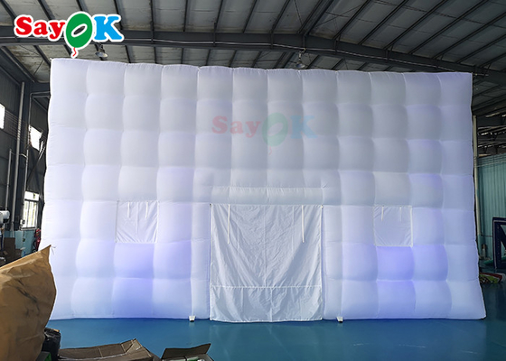 Inflatable Tent Camping 8x8x5m Inflatable Garden Tent Led Outdoor Inflatable Marquee Tent Rentals