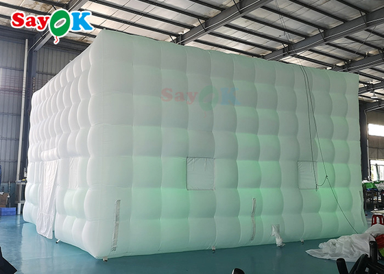 Inflatable Tent Camping 8x8x5m Inflatable Garden Tent Led Outdoor Inflatable Marquee Tent Rentals