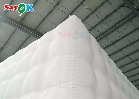 Custom Inflatable Tent LED Oxford Inflatable Cube Tent Square Party Center Marquee For Exhibition