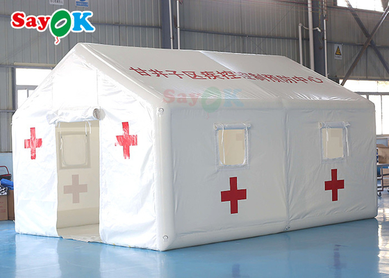 Inflatable Shelter Tent 5x4m Inflatable Medical Tent Hospital Emergency Inflatable Rescue Tent