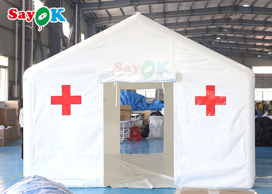 Inflatable Shelter Tent 5x4m Inflatable Medical Tent Hospital Emergency Inflatable Rescue Tent