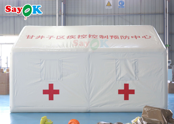 Inflatable Shelter Tent 5x4m Inflatable Medical Tent Hospital Emergency Inflatable Rescue Tent