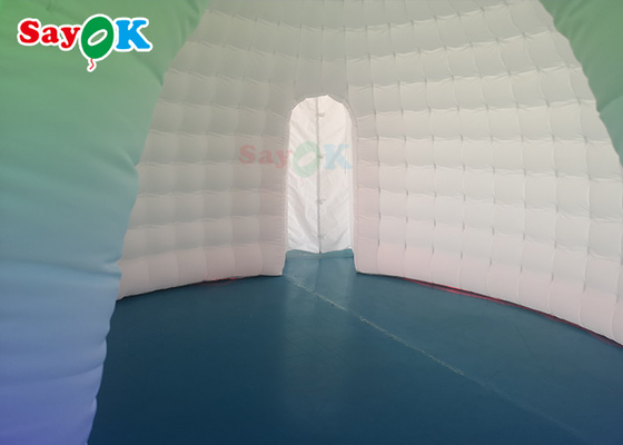 White Outdoor Camping Inflatable Bubble Tent House Dome 6x5x3.2mH