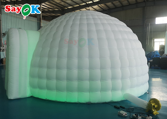 White Outdoor Camping Inflatable Bubble Tent House Dome 6x5x3.2mH