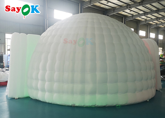 White Outdoor Camping Inflatable Bubble Tent House Dome 6x5x3.2mH
