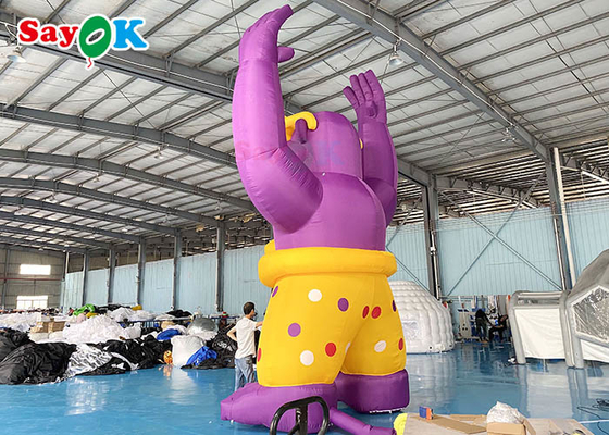 Giant Oxford Cloth Blow Up Cartoon Characters Inflatable Gorilla Advertising