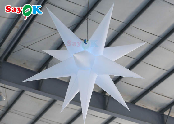 2m Inflatable Lighting Decoration Hanging Star Outdoor Activity Decorative Lamp