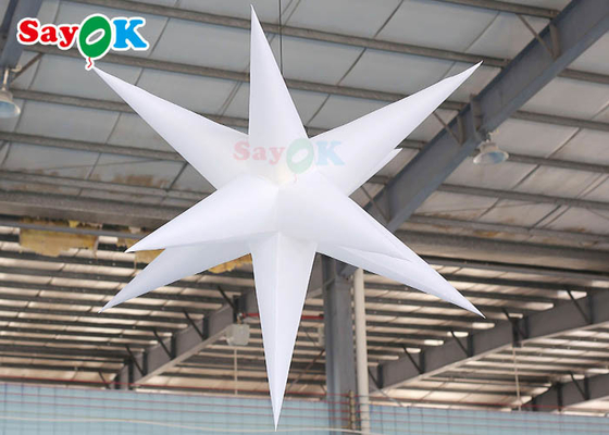 2m Inflatable Lighting Decoration Hanging Star Outdoor Activity Decorative Lamp