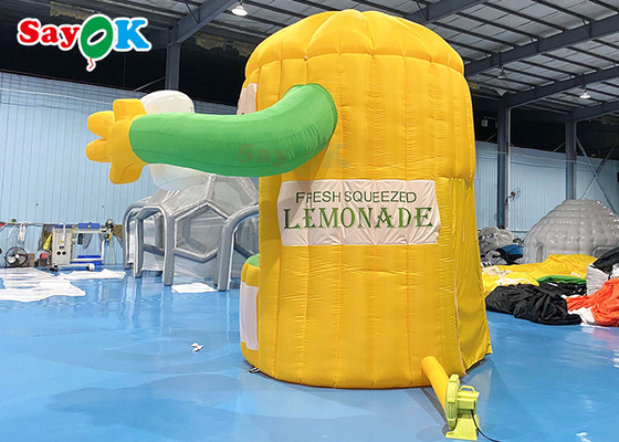 Inflatable Lawn Tent Stand Outdoor Tent Inflatable Lemonade Booth With Air Blower For Promotion