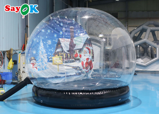 Giant Ball Inflatable Christmas Decoration Oxford Cloth For Parks Backyard