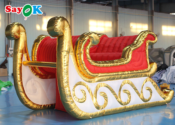 4x2m Inflatable Holiday Decorations Festival Christmas Sleigh Sled