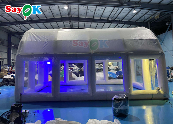 Inflatable House Tent 0.55Mm Pvc Inflatable Air Tent Clear Airtight Dome For Swimming Pool Cover